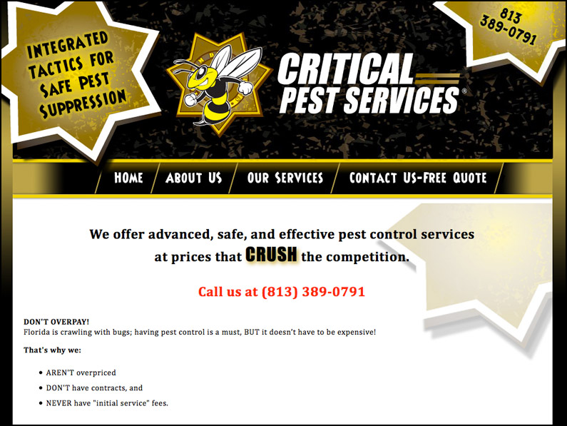 Critical Pest Services